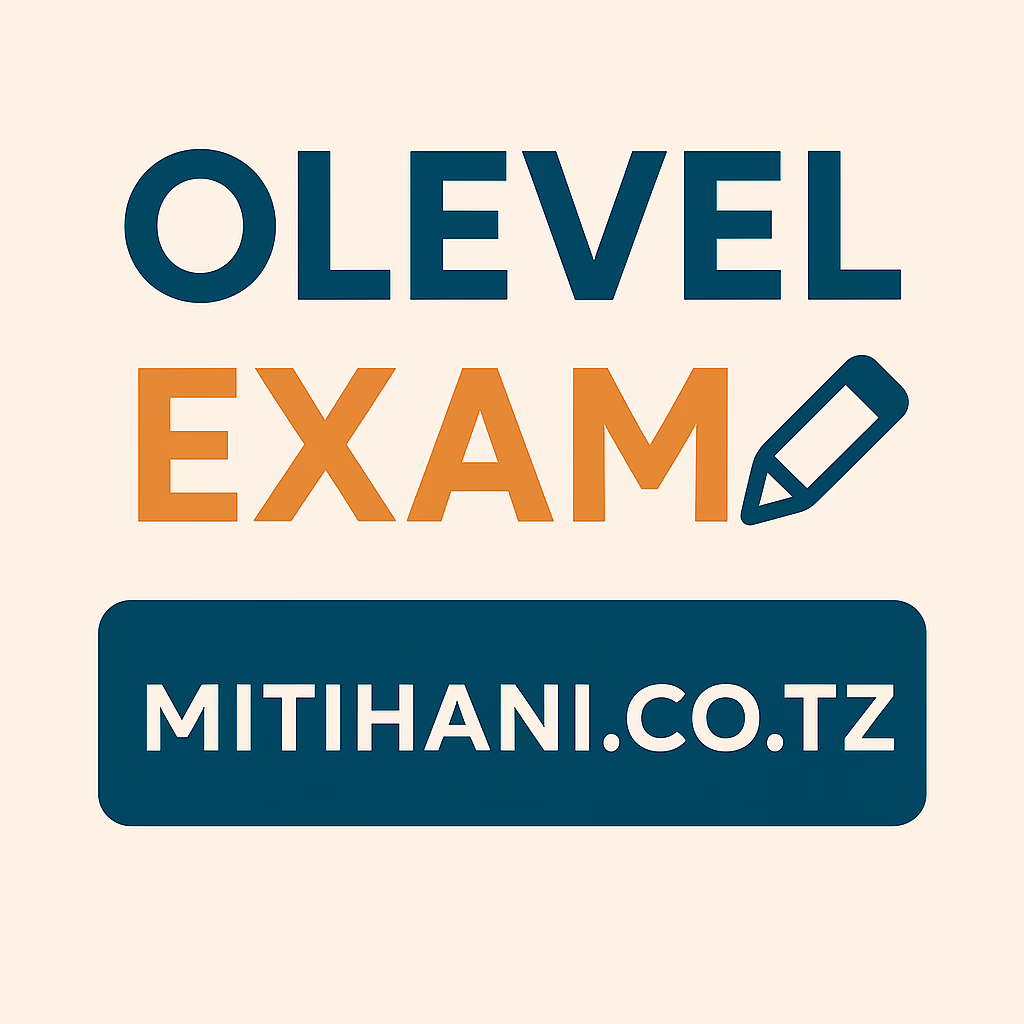 Muhakiko Form Six Pre Mock Examination 2025 Muhakiko Form Six Pre Mock Examination 2025